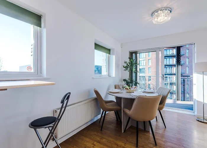 Stylish Mcr 1br Etihad Coop Live Parking * Manchester