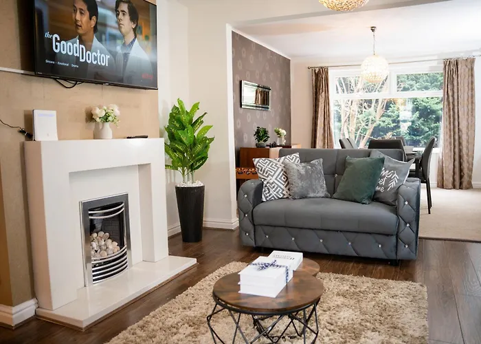 Appartamento Modern & Spacious 4 Bedroom In Manchester