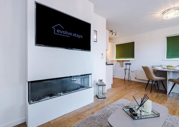 Stylish Mcr 1br Etihad Coop Live Parking Apartment Manchester