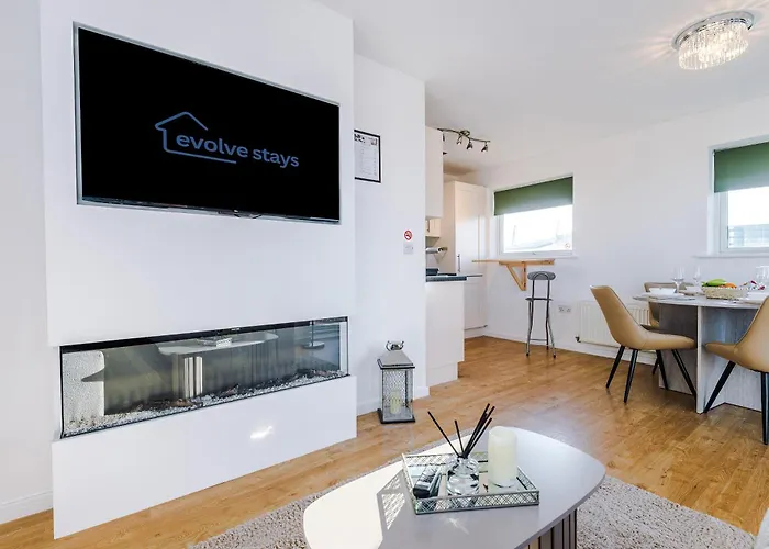 Stylish Mcr 1br Etihad Coop Live Parking Apartment Manchester