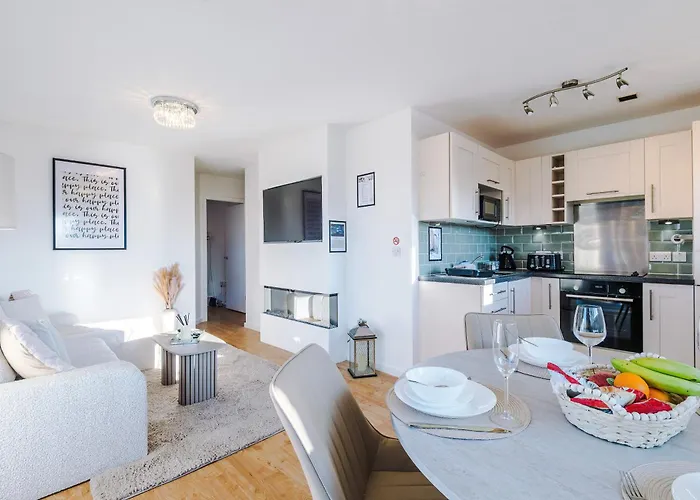 Stylish Mcr 1br Etihad Coop Live Parking Apartment Manchester