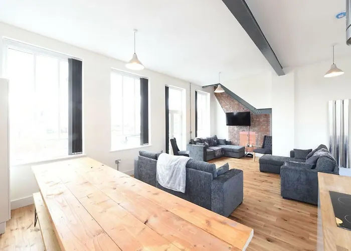 Apartmán Stunning High Spec Sleep 14 Manchester