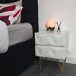 The Ruby Haven, Didsbury - 15mins To Airport - Opp The Christie's Nhs - Sleeps 5 Apartmán *