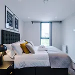 Apartment Luxury 1br Self Check-in 10mins To Centre Manchester