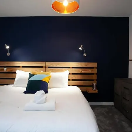 Lägenhet Stunning 3 Bed Flat 5min To Old Trafford Stadium *