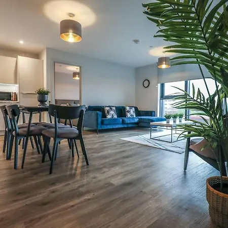 Apartment Large Stylish 3 Bed Media City Apart Free Parking Manchester