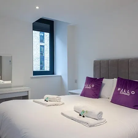 Apartmán Luxury, Chic One Bedroom Apartment In Manchester City Centre Manchester
