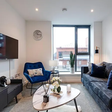 Stylish And Stunning Waterside Apt - Old Trafford Manchester
