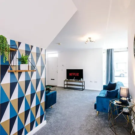 Dom wakacyjny 3 Bedroom Hosted By Mcr Dens Manchester