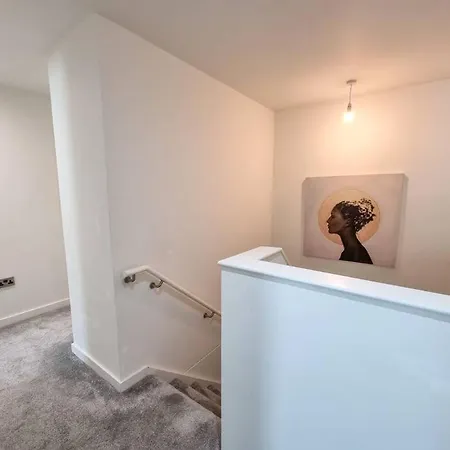 Feriehus 4 Bed Townhouse Free Parking Piccadilly Manchester