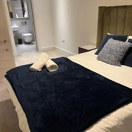 Lejlighed Luxury 2 Bed Apartment, Center, Gym Manchester