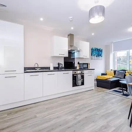 アパート Weelky And Monthly Bookings At Cassia Unit - Telly Homes Ltd -brand New 1 Bedroom Salford, *