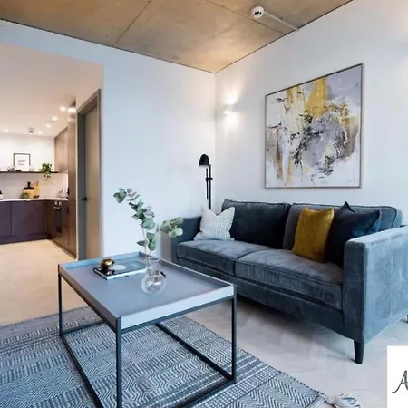 アパート New Build Luxury Central For Contractors And Short Stays *