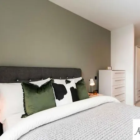 アパート New Build Luxury Central For Contractors And Short Stays *