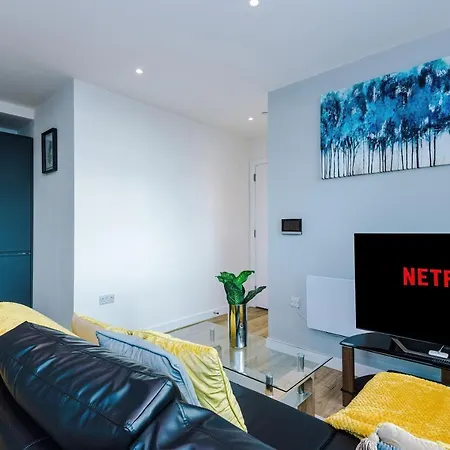 Weekly And Monthly Bookings At Zinnia Unit - Telly Homes Limited- New One Bed Apartment, Old Trafford Appartamento Manchester