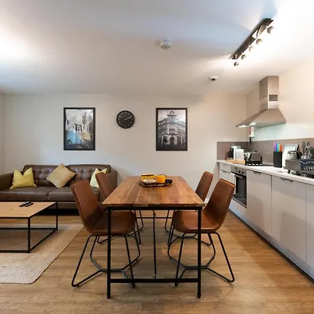 アパートホテル High Street Town House マンチェスター