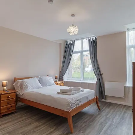 Apartmán Bright 1 Bed Flat - Sleeps 3 Manchester