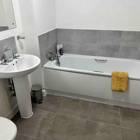 Apartmán Fab 2 Bed 2 Bath Mcr Apt+balcony