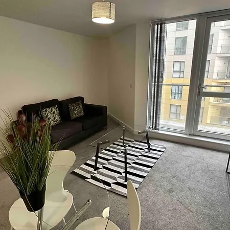 Apartmán Fab 2 Bed 2 Bath Mcr Apt+balcony *