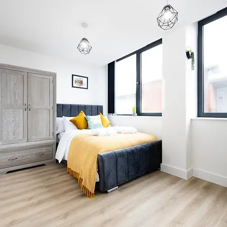 Apartamento Bright Stylish In Old Trafford *