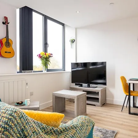 Apartamento Bright Stylish In Old Trafford Manchester