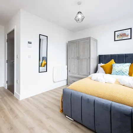 Apartamento Bright Stylish In Old Trafford
