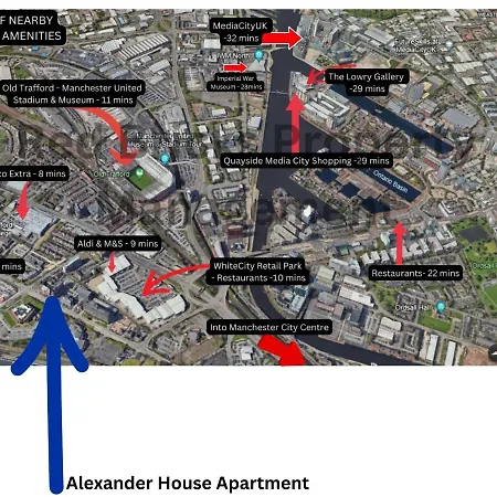 Bright Stylish In Old Trafford Apartamento Manchester
