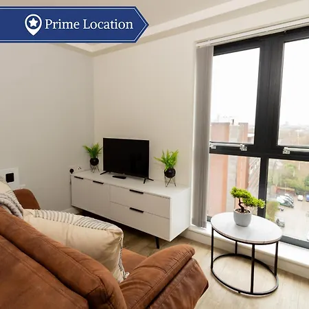 Cosy 1br Penthouse Near Mcr City Centre Daire Manchester