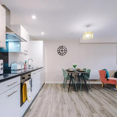 Appartamento Deluxe New Build 2 Bedroom 2 Bathroom - Free Secure Parking Manchester