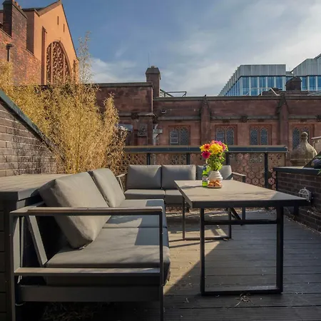 Luxury Roof Terrace Townhouse בית נופש מנצ'סטר