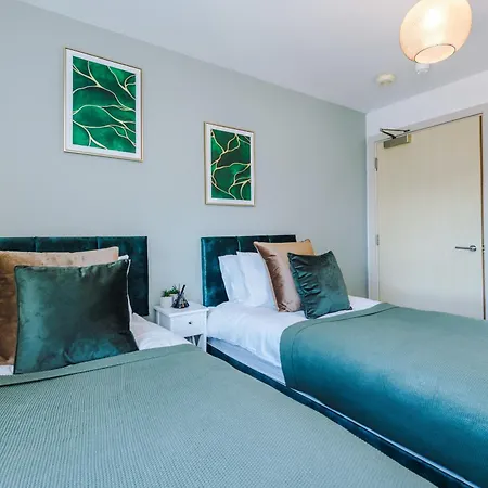 Luxurious & Stylish 2-bed In Lejlighed Manchester