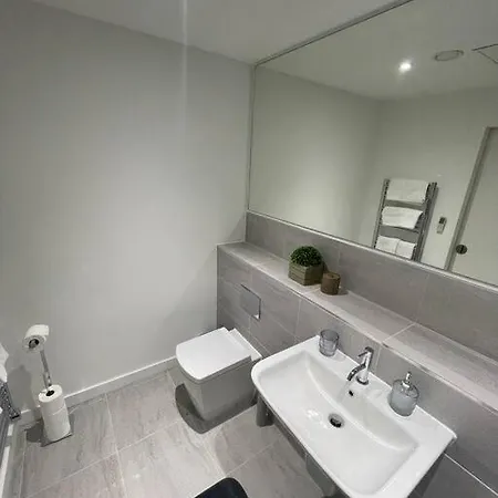 アパート Stylish Flat In Old Trafford *