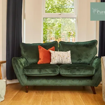 Vakantiehuis Big Contractor House With 6 Beds & Free Parking By Purestay - 7 Night Min! Manchester