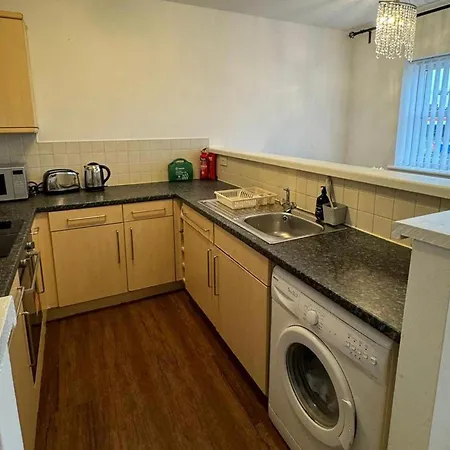Sleeps5-parkg-netflix-near Centre Etihad Apartment Manchester