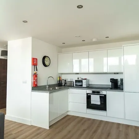 Zeni, Alexandra Rise Cool 1br Flat Manchester