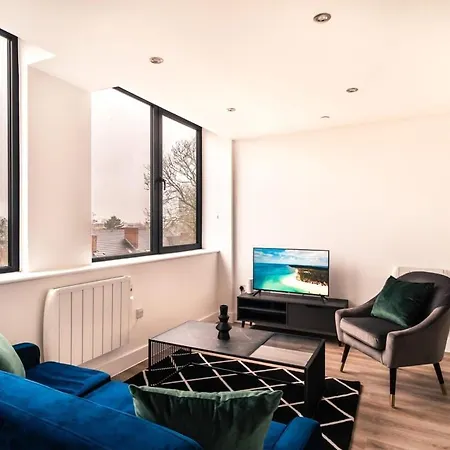 Stayzeni, Alexandra Rise Cool 1 Bed Manchester