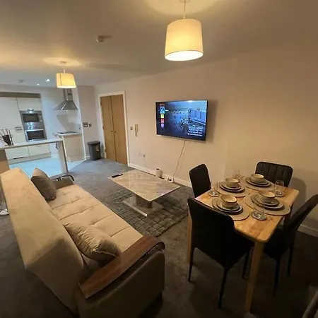 Apartment Ao Arena Flat Manchester, With Parking Manchester