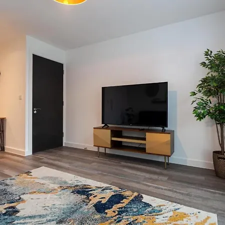 アパート Modern 2 Bed Flat 5min To Old Trafford Stadium