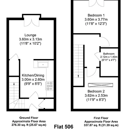 Modern 2 Bed Flat 5min To Old Trafford Stadium * マンチェスター