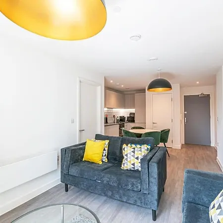 Apartment Stylish 2 Bedroom By Old Trafford