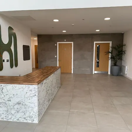 Apartament Penthouse Height Flat, View Balcony, Quiet, Free Wifi, Gym & Minimalistic Manchester