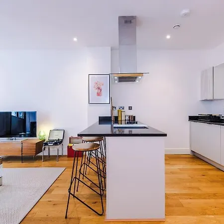 شقة Sleek Loft Oasis In Centre مانشستر