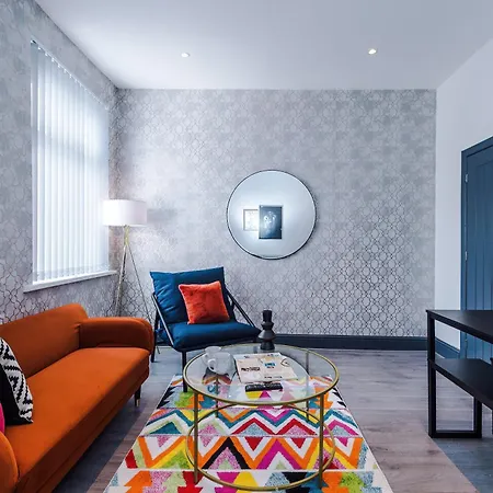 Funky 3 Bed House - Salford Hébergement de vacances Manchester