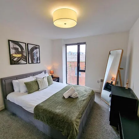 아파트 2 Bed Ancoats Centre Flat By Superhost *