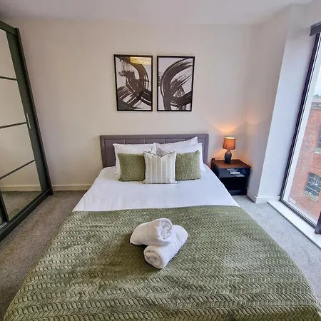 아파트 2 Bed Ancoats Centre Flat By Superhost