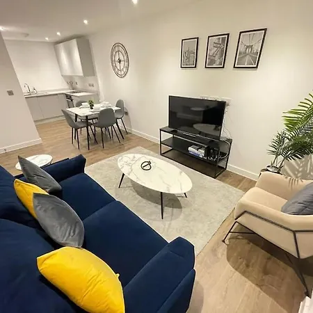 Thewaterhouse - 2bed 2bathrooms Fits4 & Balcony