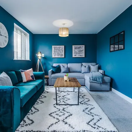 Vakantiehuis R&r - Modern Townhouse Near Etihad & Centre Manchester