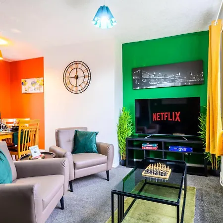 Trafford Eden - 3 Bed Near Old Trafford And Trafford Centre With Free Parking Prázdninový dům