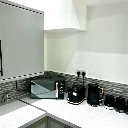 Lejlighed Stylish Spacious 1bd Apt-kingbed-10min Heaton Park Manchester