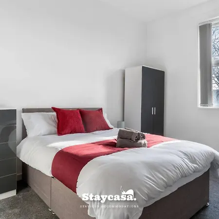Apartamento Casa Cove 2f Flat Free Parking - 5min To Hospital Manchester